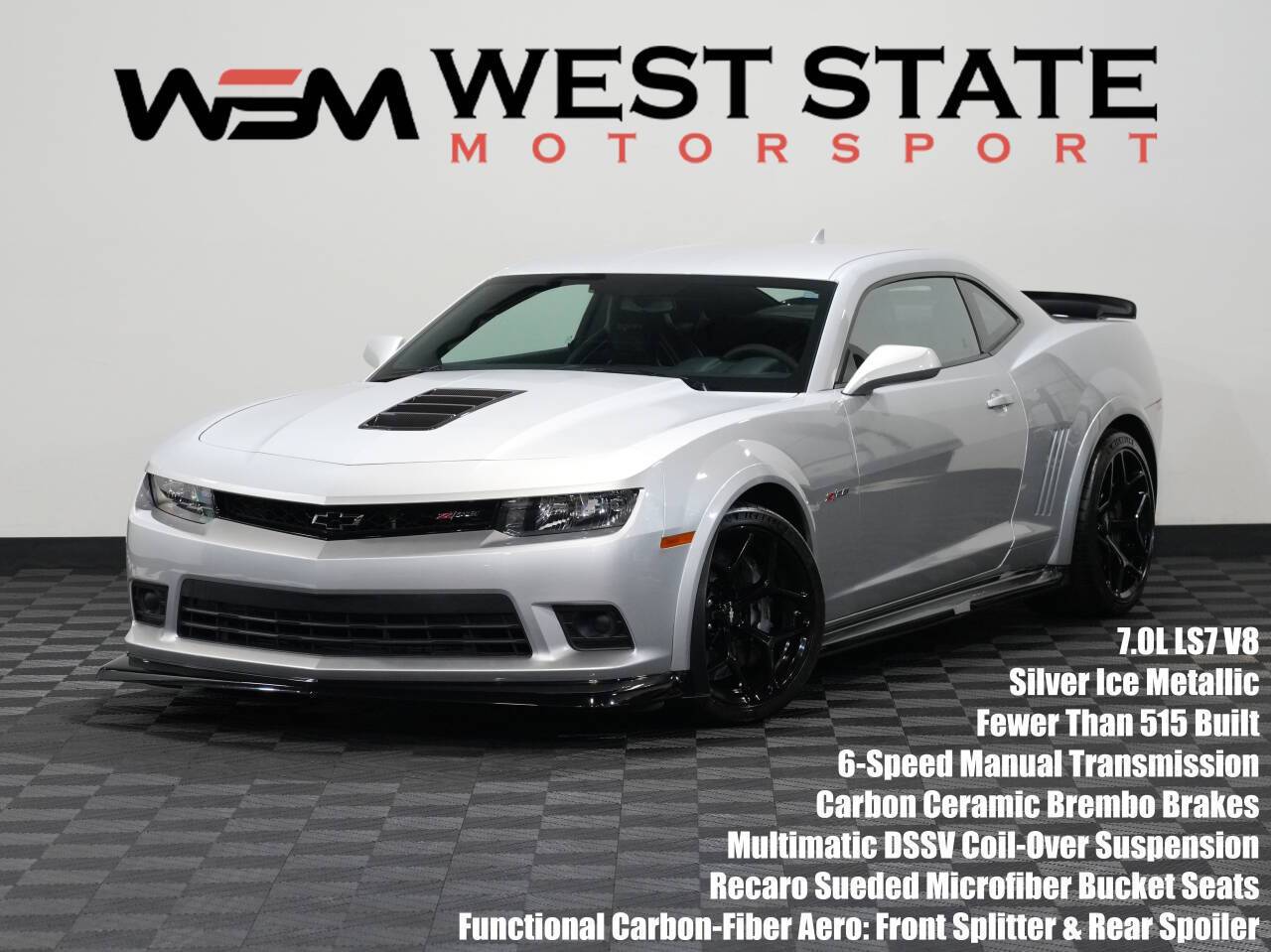2014 Chevrolet Camaro Z/28 — Coupe — 16,472 mi — Federal Way, WA