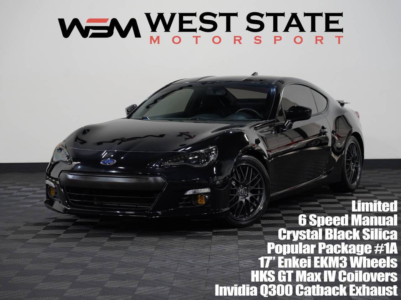 2013 Subaru BRZ Limited — Coupe — 63,623 mi — Federal Way, WA