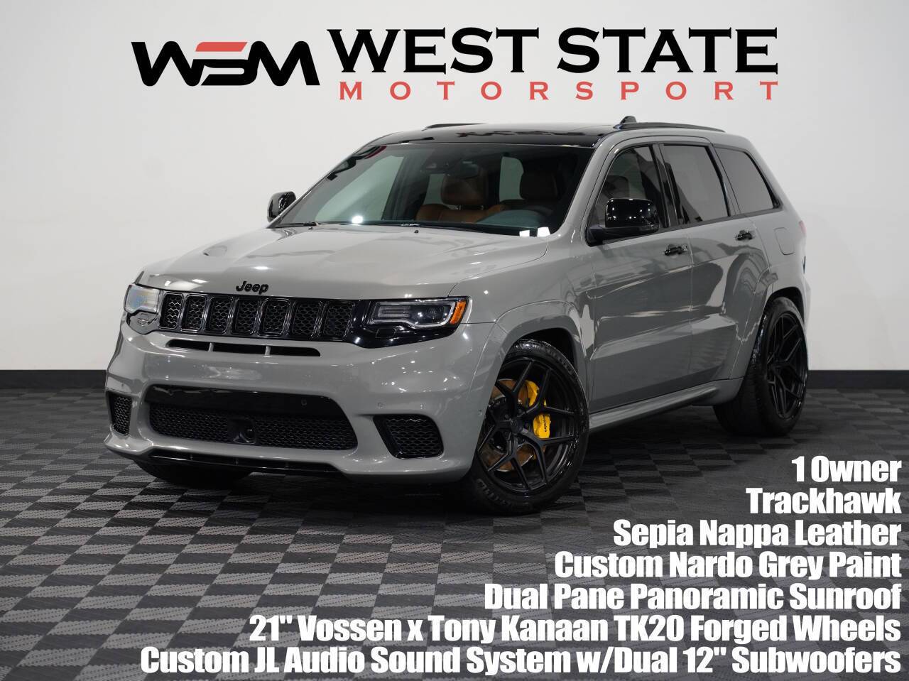 2018 Jeep Grand Cherokee Trackhawk — SUV — 50,514 mi — Federal Way, WA