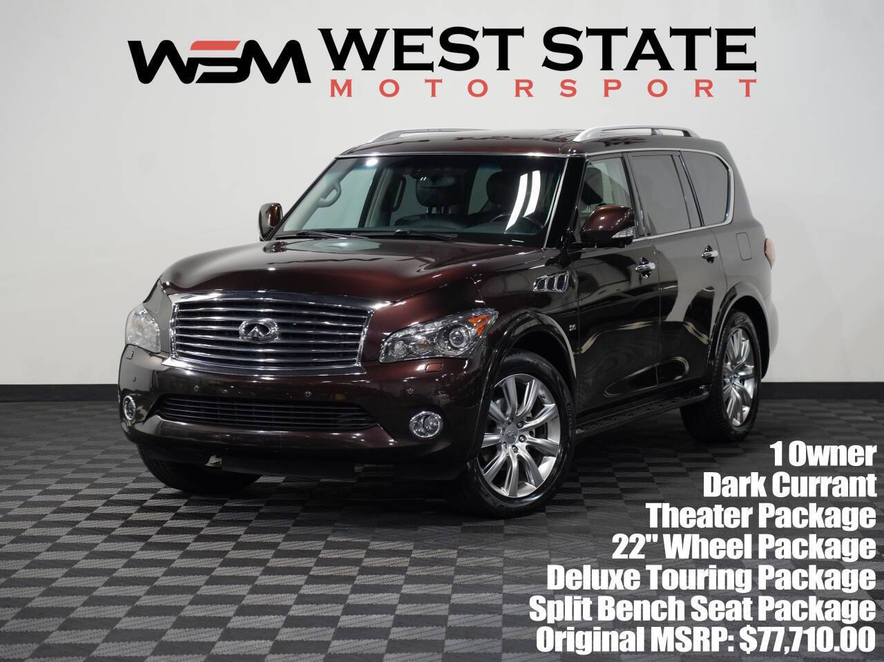 2014 INFINITI QX80 Standard — SUV — 154,049 mi — Federal Way, WA