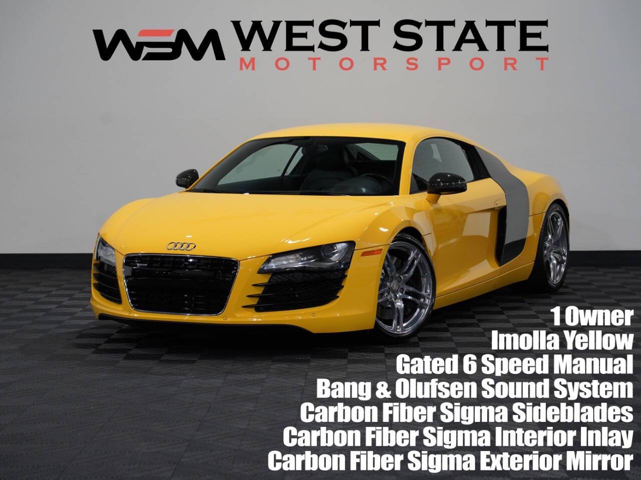 2012 Audi R8 4.2L — Coupe — 73,077 mi — Federal Way, WA