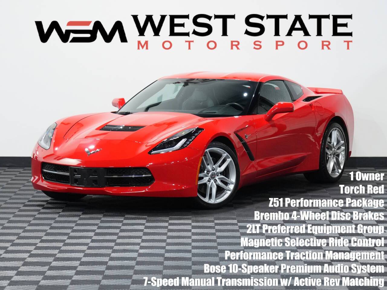 2014 Chevrolet Corvette Z51 2LT
