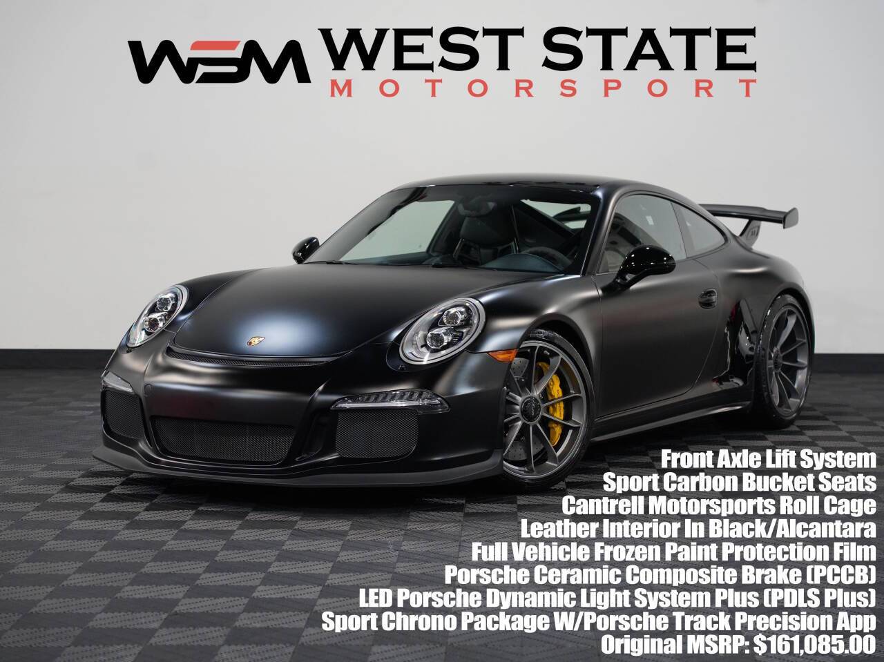 2015 Porsche 911 GT3 — Coupe — 35,639 mi — Federal Way, WA