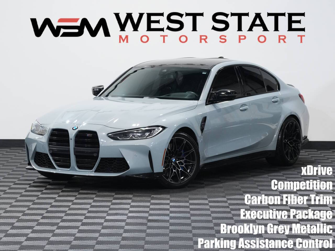 2022 BMW M3 Competition — Sedan — 55,381 mi — Federal Way, WA