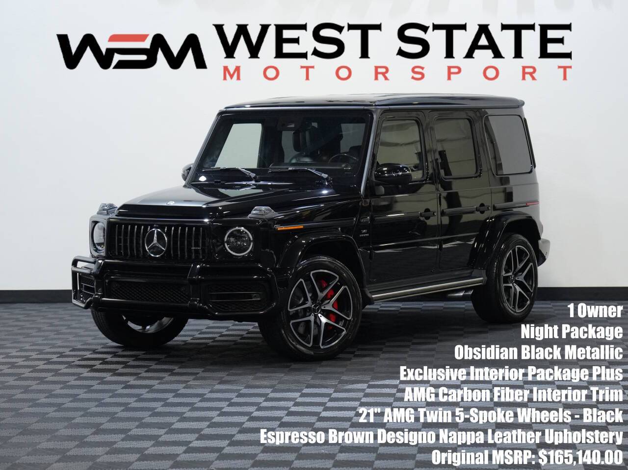 2019 Mercedes-Benz G-Class AMG G 63
