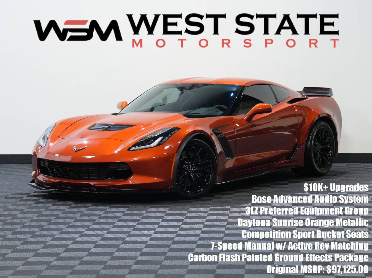 2015 Chevrolet Corvette Z06 3LZ