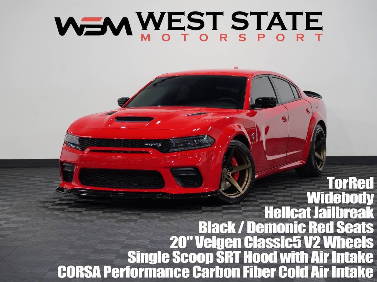 2023 Dodge Charger SRT Hellcat Widebody Jailbreak — Sedan — 3,848 mi — Federal Way, WA