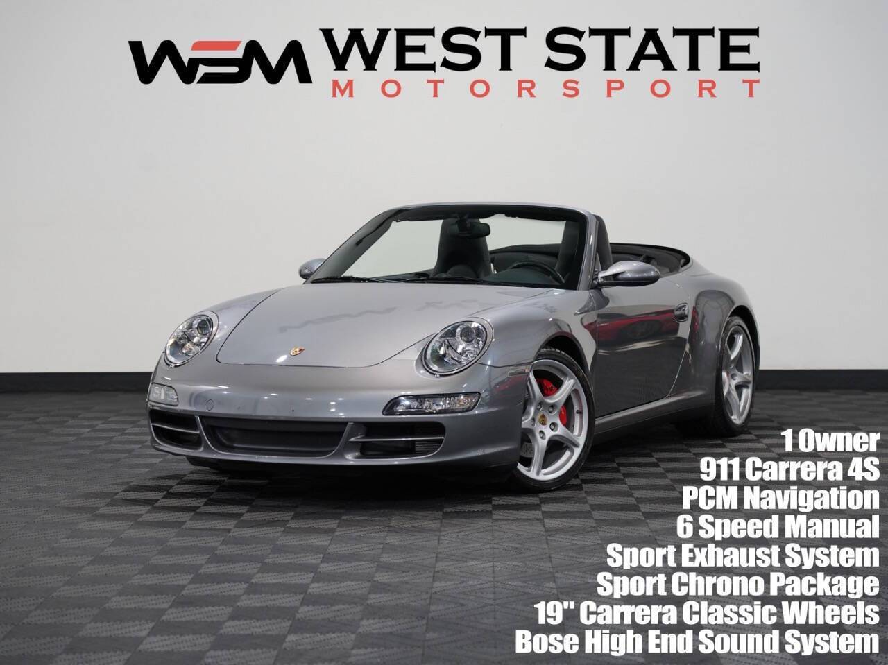 2006 Porsche 911 Carrera 4S — Convertible — 18,174 mi — Federal Way, WA