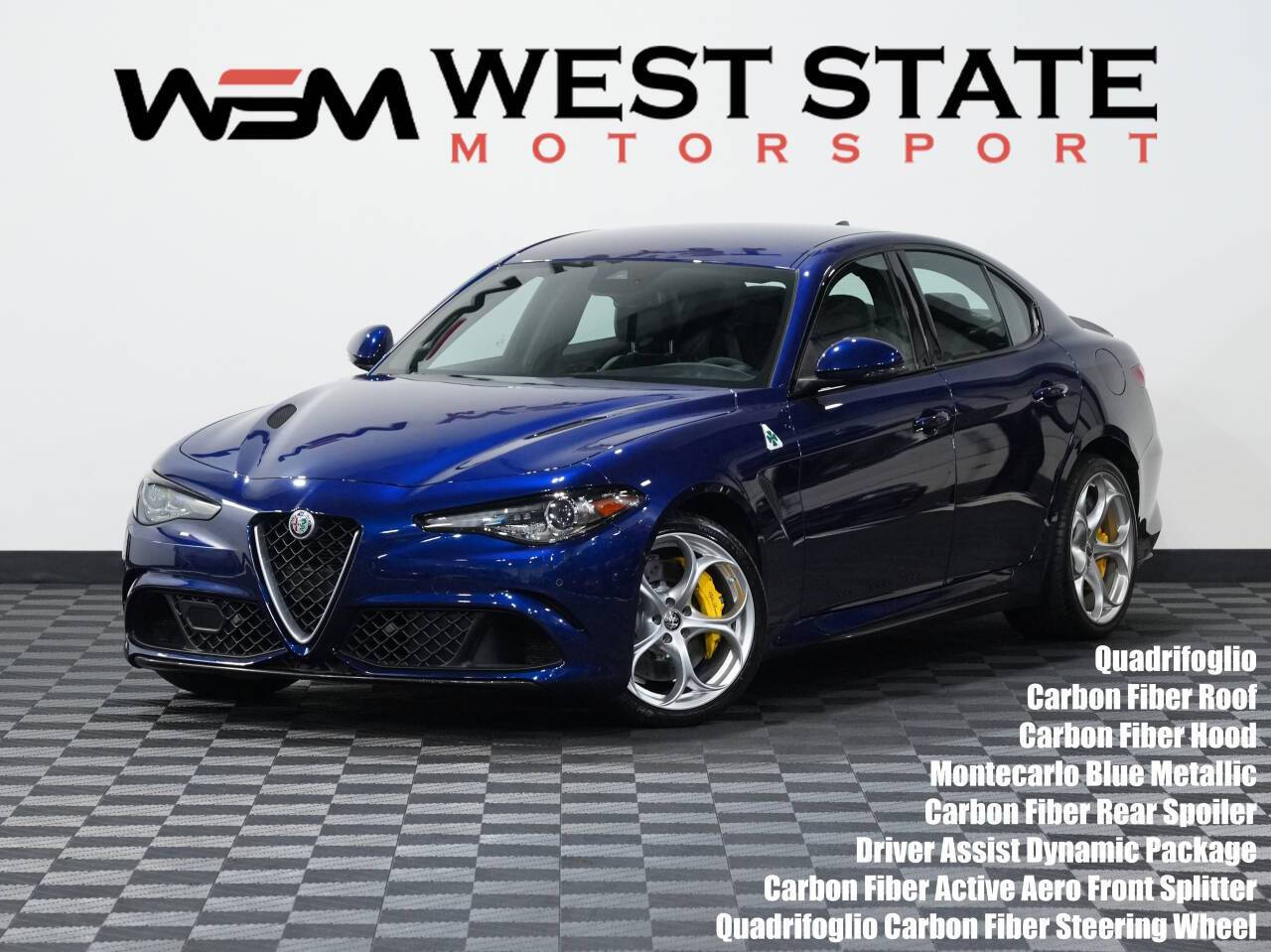 2019 Alfa Romeo Giulia Quadrifoglio — Sedan — 17,546 mi — Federal Way, WA