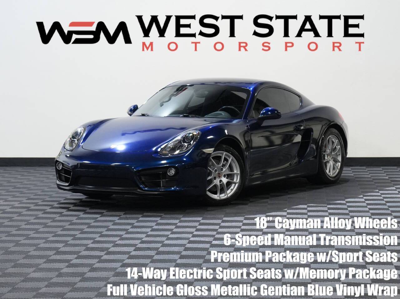 2014 Porsche Cayman
