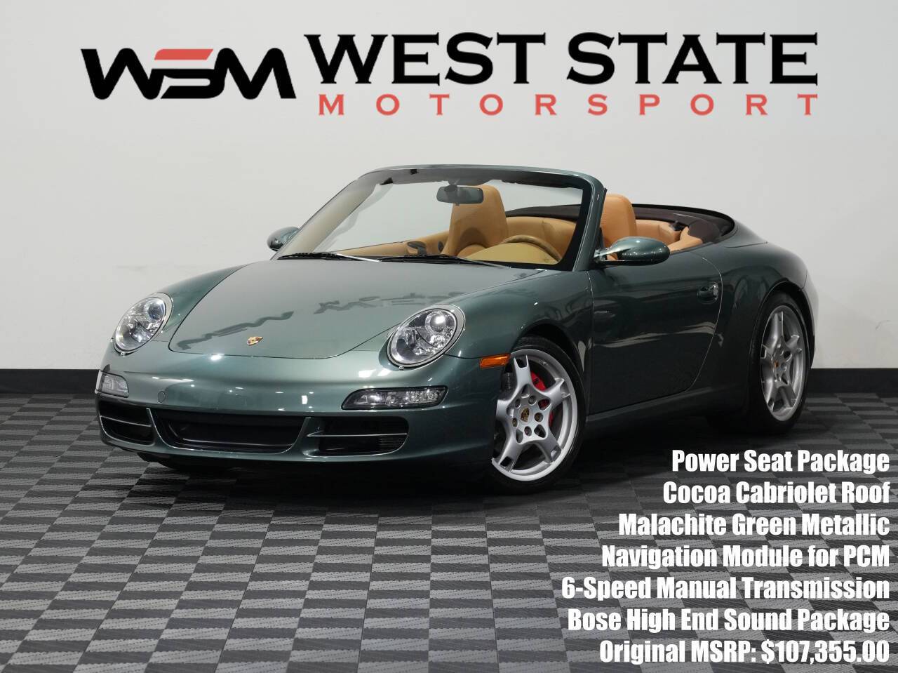 2008 Porsche 911 Carrera S — Convertible — 47,051 mi — Federal Way, WA