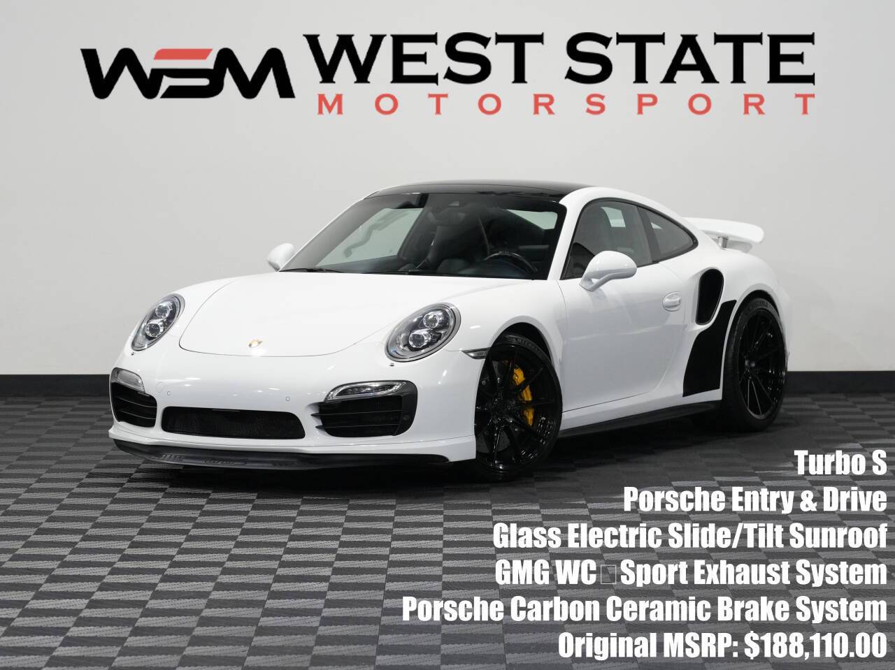 2014 Porsche 911 Turbo S — Coupe — 55,408 mi — Federal Way, WA