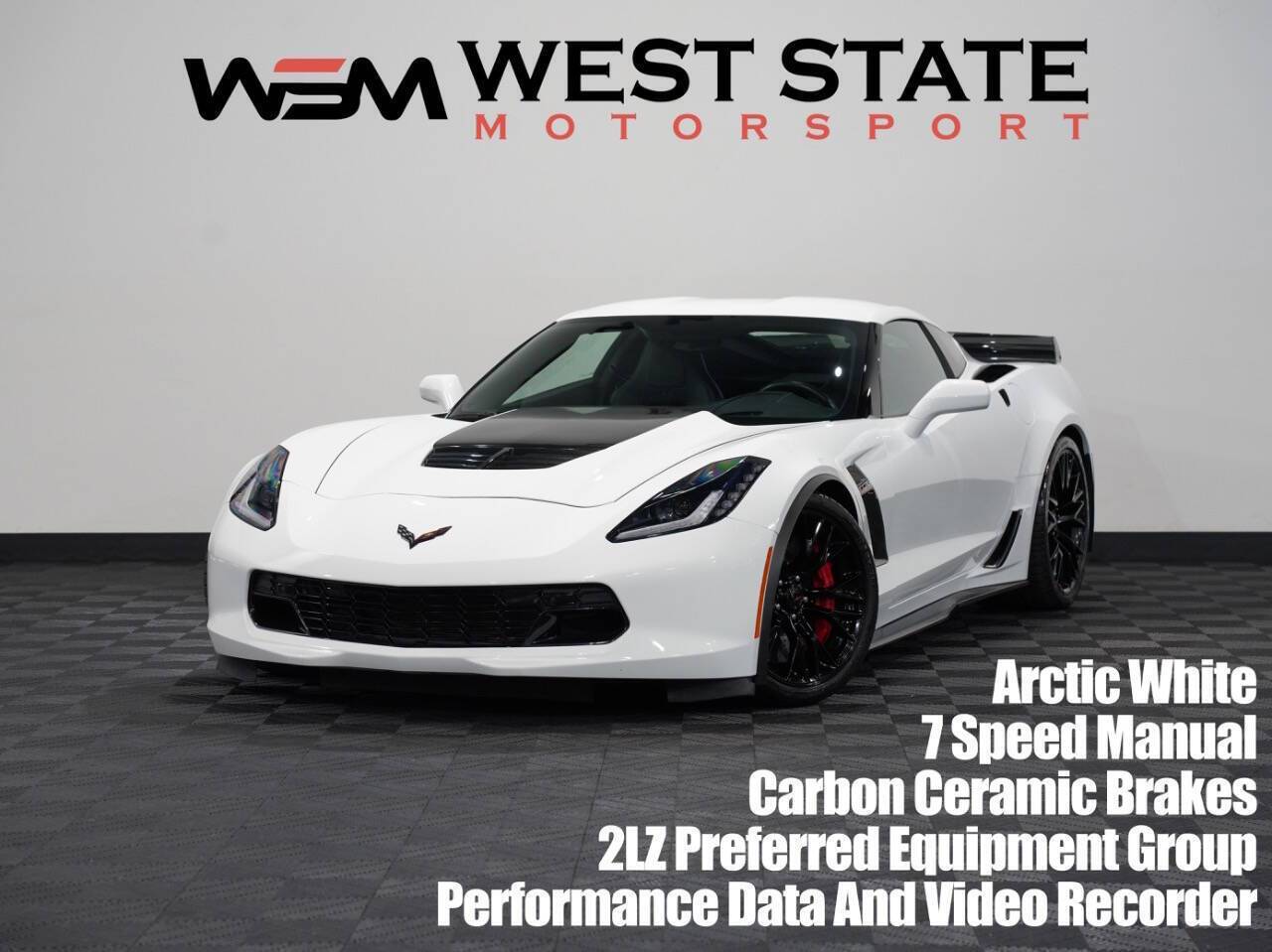2017 Chevrolet Corvette Z06 2LZ — Coupe — 26,273 mi — Federal Way, WA