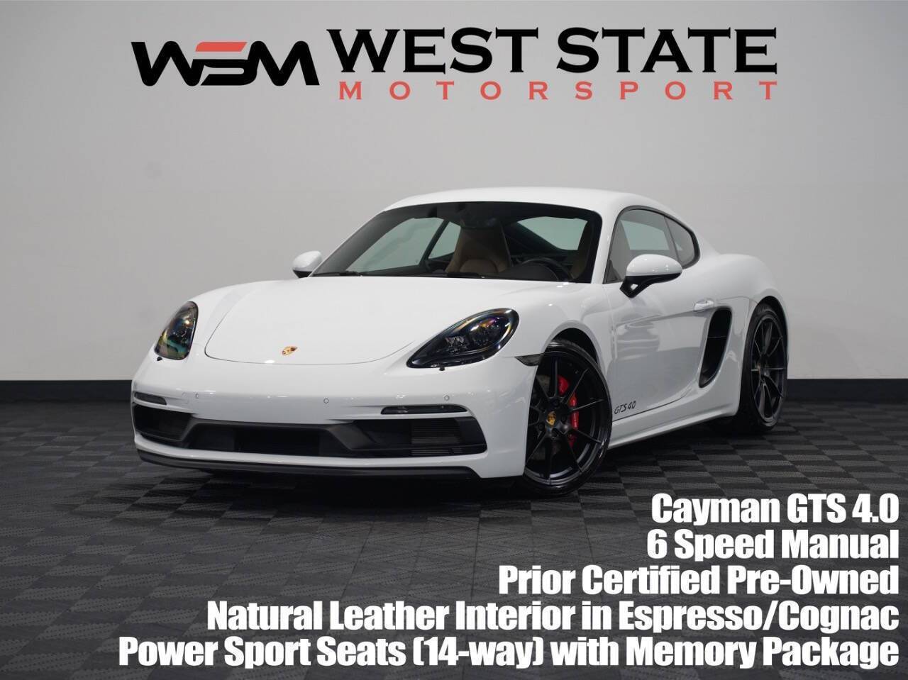2021 Porsche 718 Cayman GTS — Coupe — 6,098 mi — Federal Way, WA