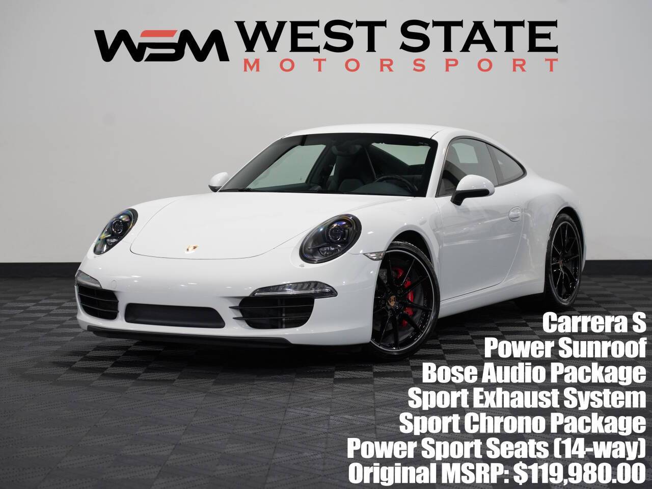 2014 Porsche 911 Carrera S — Coupe — 49,272 mi — Federal Way, WA