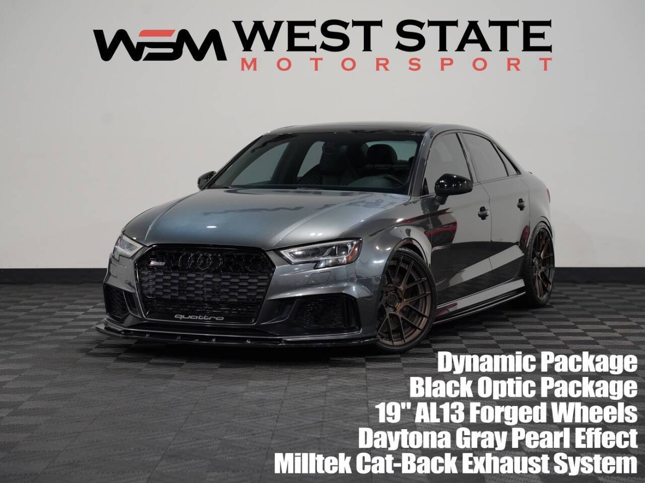 2018 Audi RS 3 Standard — Sedan — 71,025 mi — Federal Way, WA