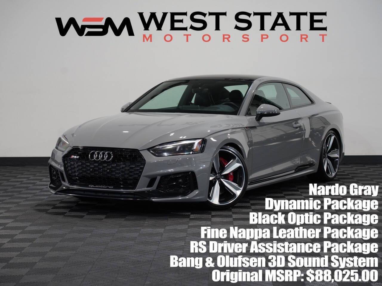 2018 Audi RS 5 Standard — Coupe — 49,637 mi — Federal Way, WA