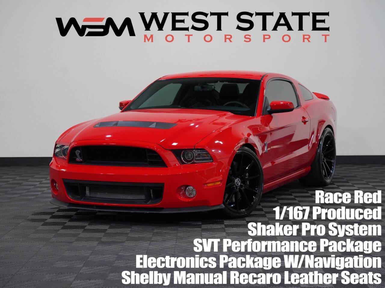 2014 Ford Mustang Shelby GT500 — Coupe — 10,977 mi — Federal Way, WA