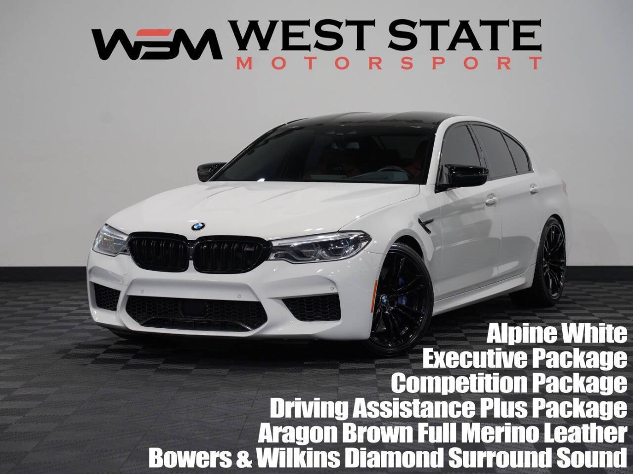 2019 BMW M5 Competition — Sedan — 31,759 mi — Federal Way, WA