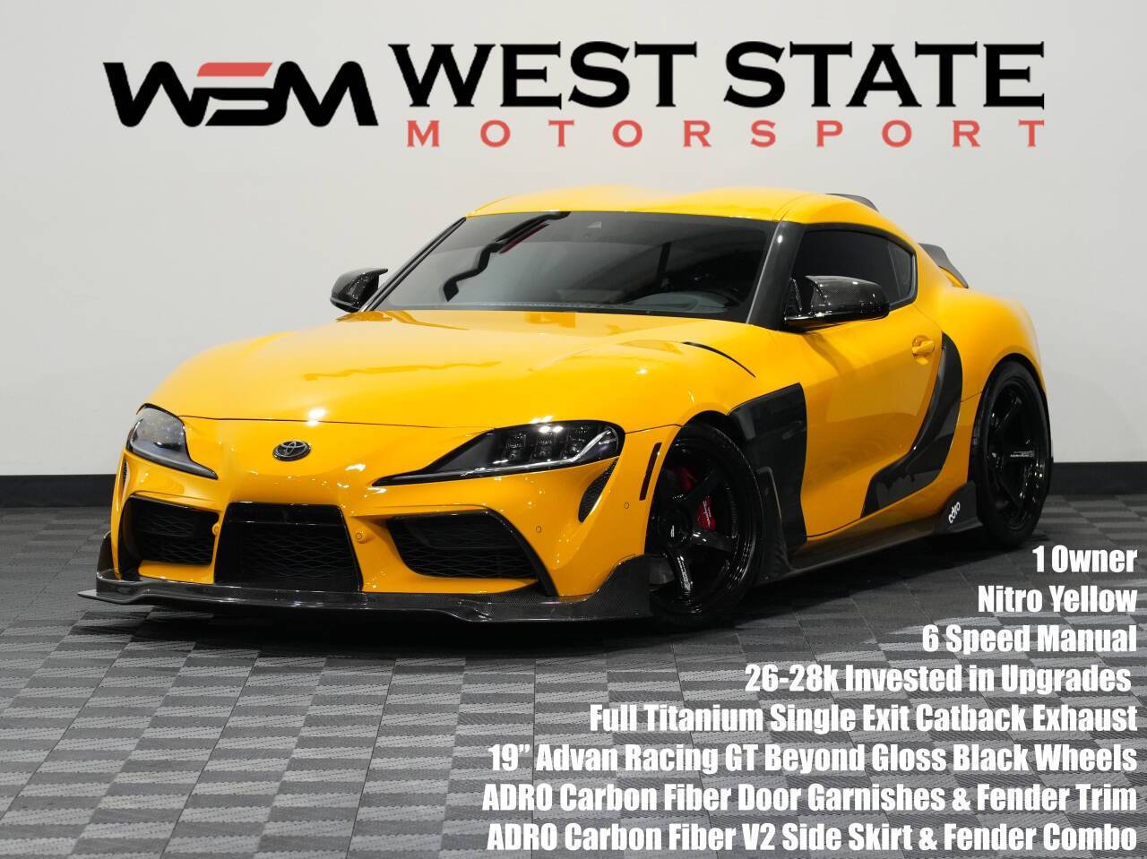 2023 Toyota GR Supra 3.0 Premium — Coupe — 8,447 mi — Federal Way, WA