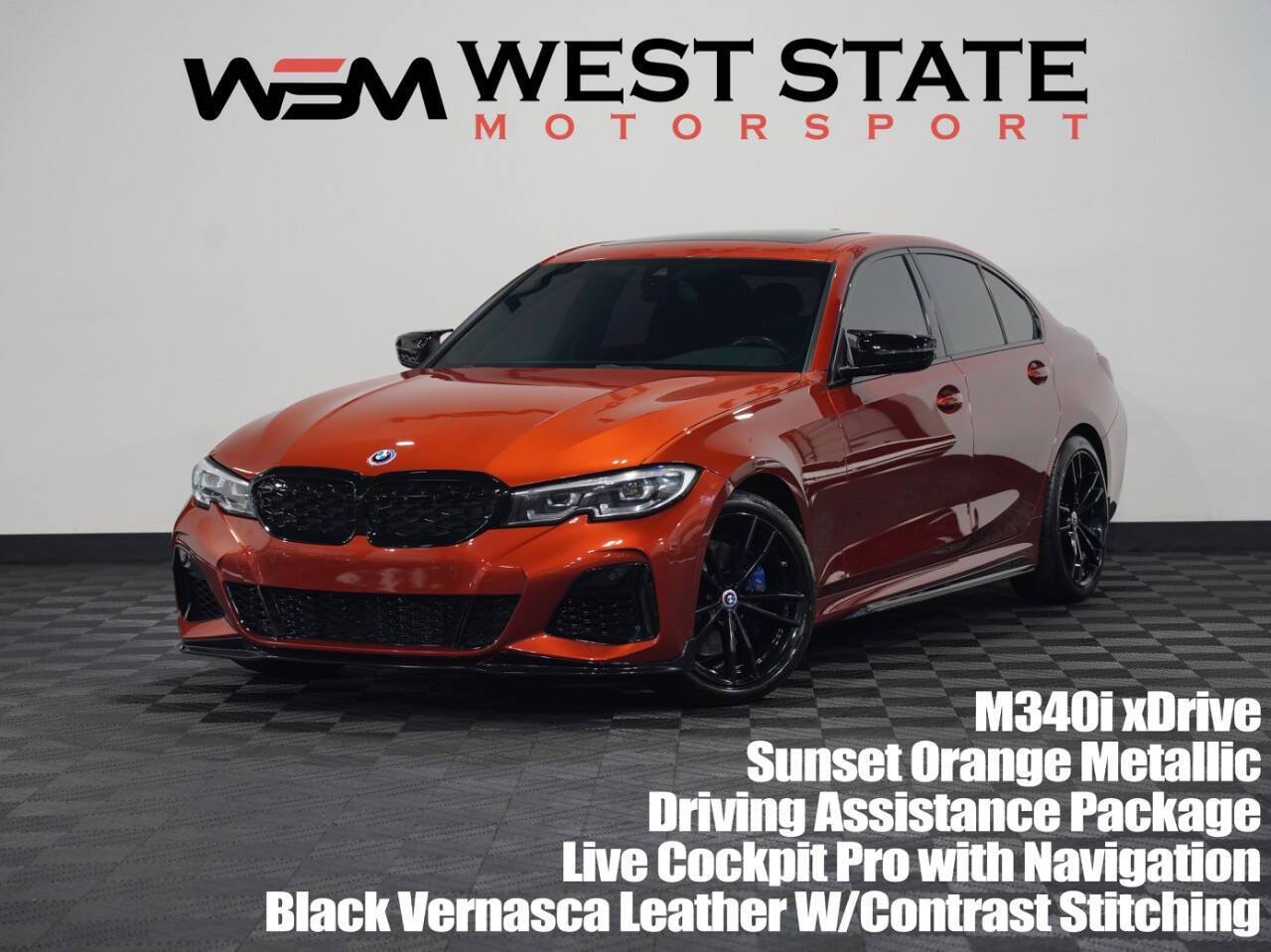 2020 BMW 3 Series M340i — Sedan — 55,093 mi — Federal Way, WA
