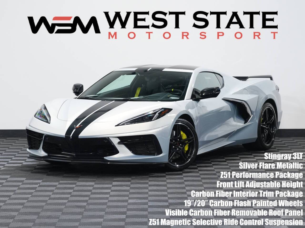 2021 Chevrolet Corvette 3LT — Coupe — 18,600 mi — Federal Way, WA