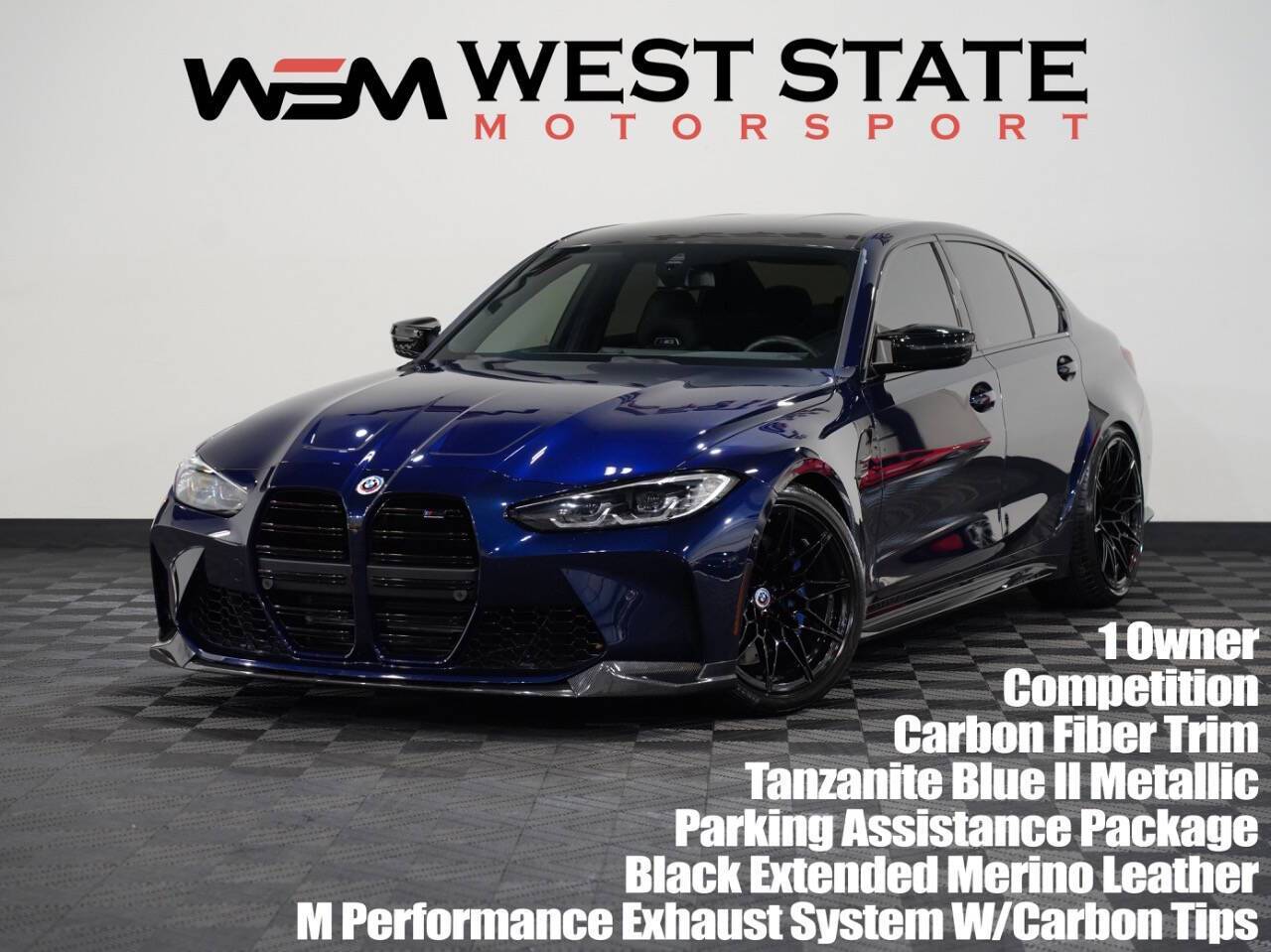 2023 BMW M3 Competition — Sedan — 11,859 mi — Federal Way, WA