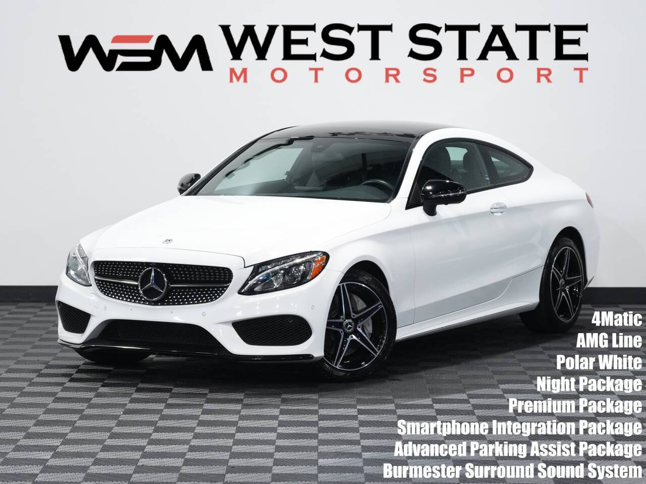 2018 Mercedes-Benz C-Class C 300 — Coupe — 40,477 mi — Federal Way, WA