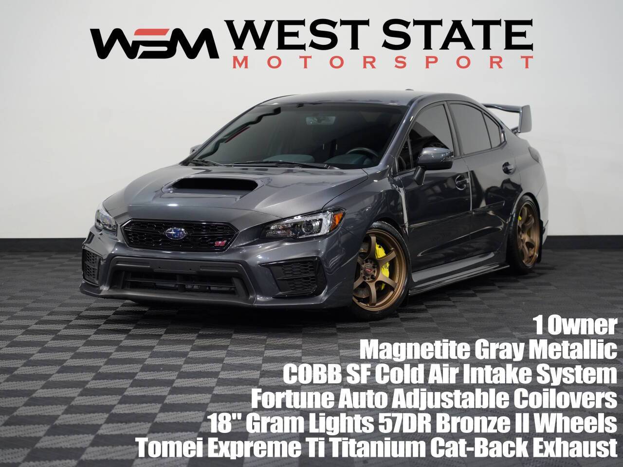 2021 Subaru WRX STI — Sedan — 22,411 mi — Federal Way, WA