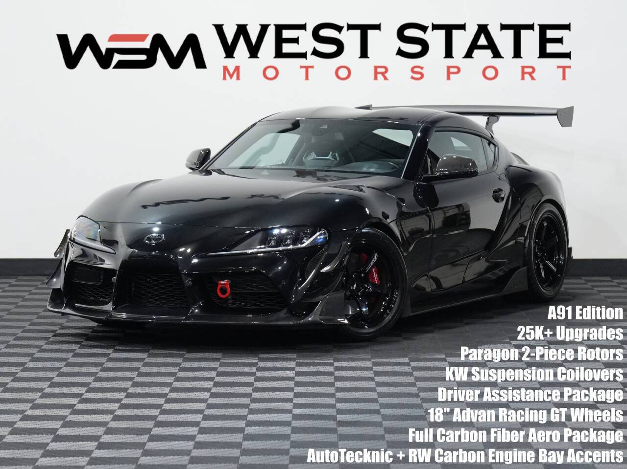 2021 Toyota GR Supra A91 Edition — Coupe — 23,955 mi — Federal Way, WA