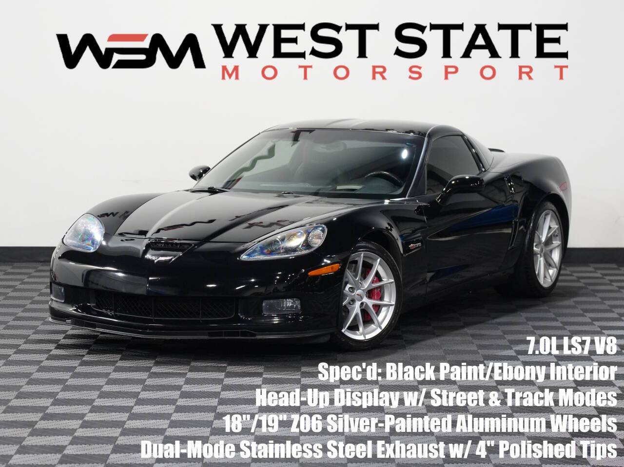 2011 Chevrolet Corvette Z06 1LZ — Coupe — 23,296 mi — Federal Way, WA