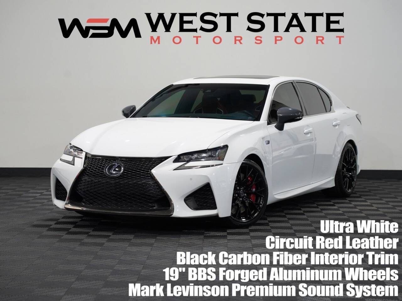 2016 Lexus GS GS F — Sedan — 74,500 mi — Federal Way, WA