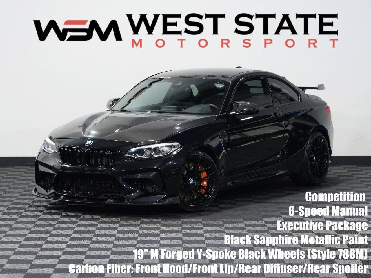2019 BMW M2 Competition — Coupe — 29,986 mi — Federal Way, WA