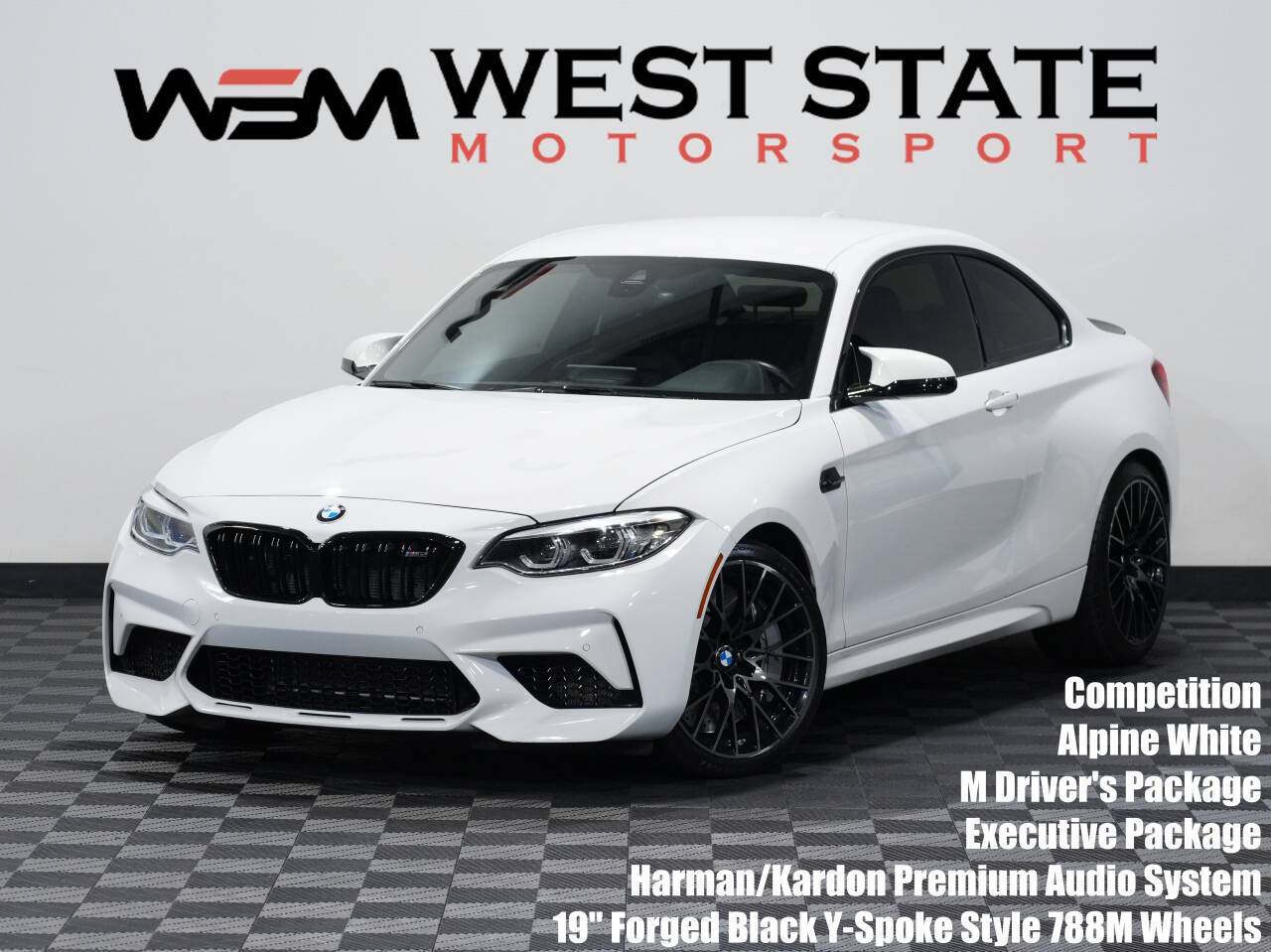 2020 BMW M2 Competition — Coupe — 21,708 mi — Federal Way, WA