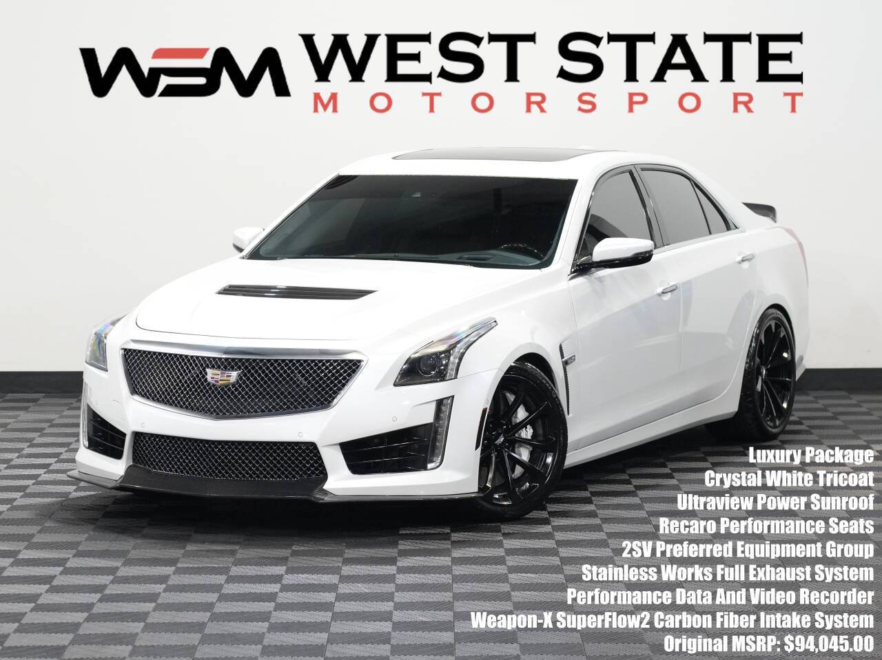 2016 Cadillac CTS-V Standard — Sedan — 55,217 mi — Federal Way, WA