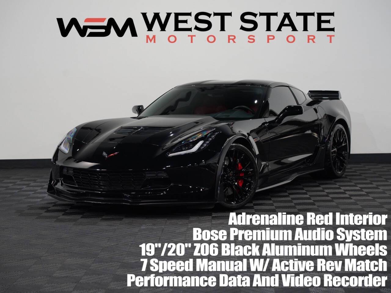2016 Chevrolet Corvette Z06 1LZ — Coupe — 10,127 mi — Federal Way, WA