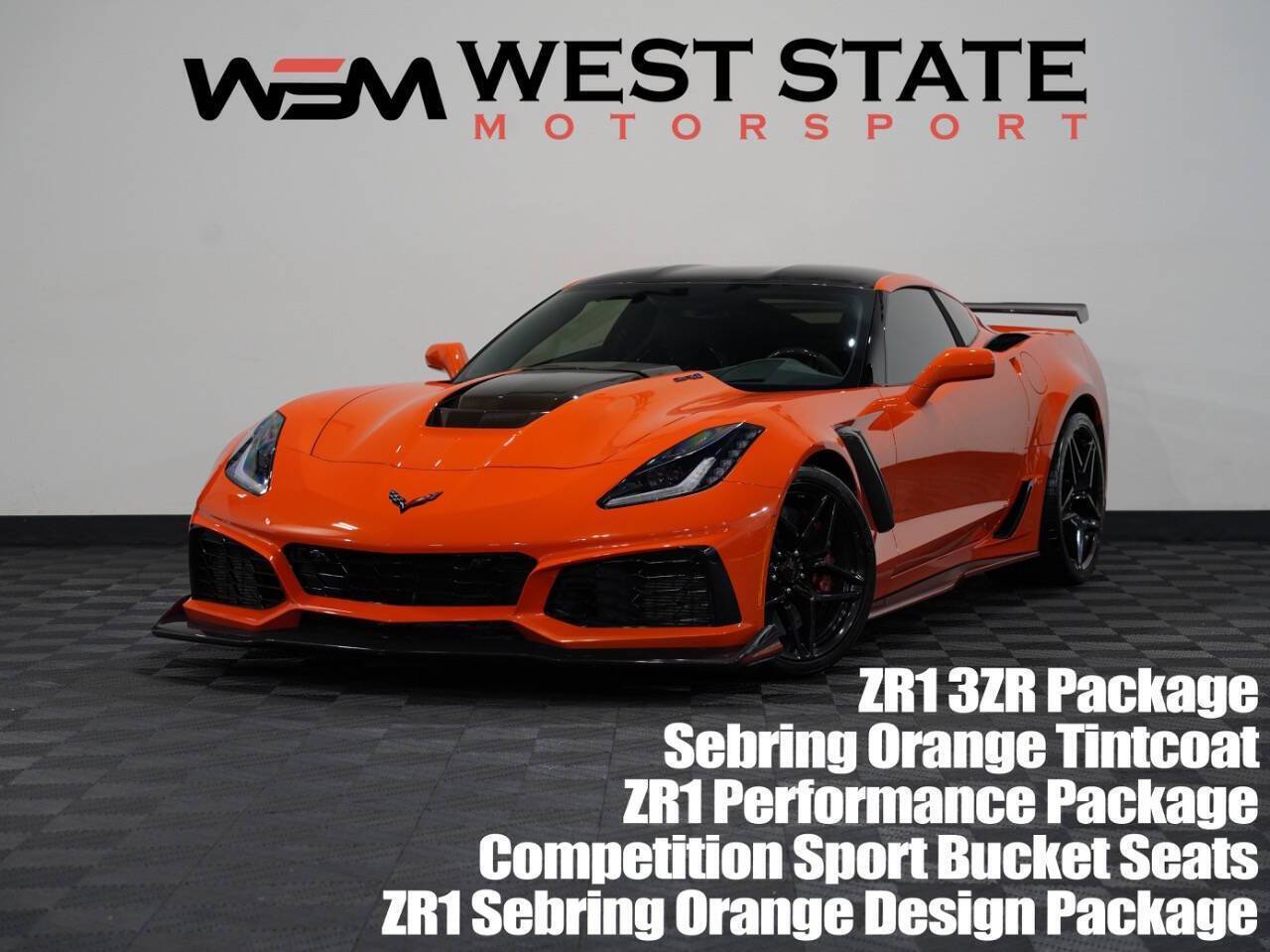 2019 Chevrolet Corvette ZR1 3ZR — Coupe — 10,447 mi — Federal Way, WA