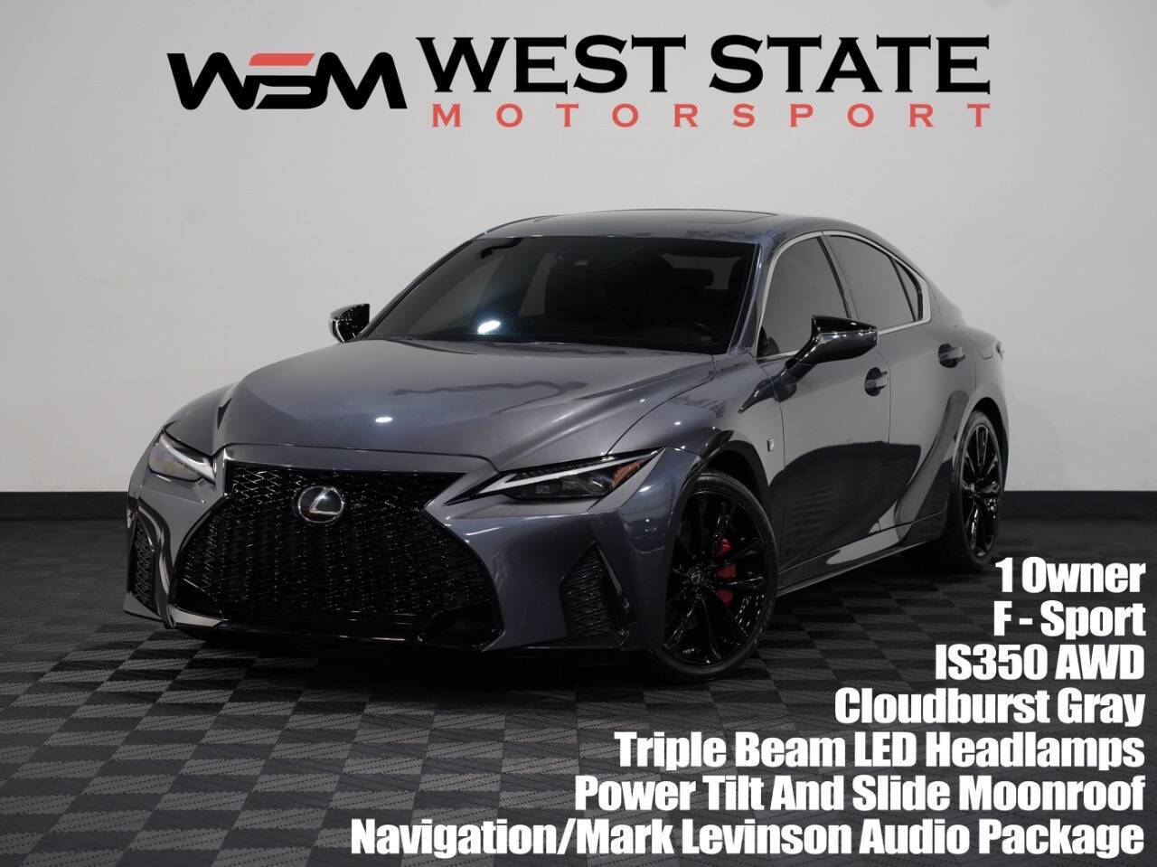 2021 Lexus IS IS 350 F SPORT — Sedan — 44,996 mi — Federal Way, WA