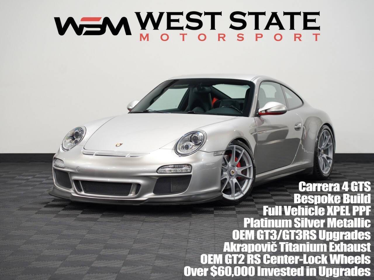 2012 Porsche 911 Carrera 4 GTS — Coupe — 55,400 mi — Federal Way, WA