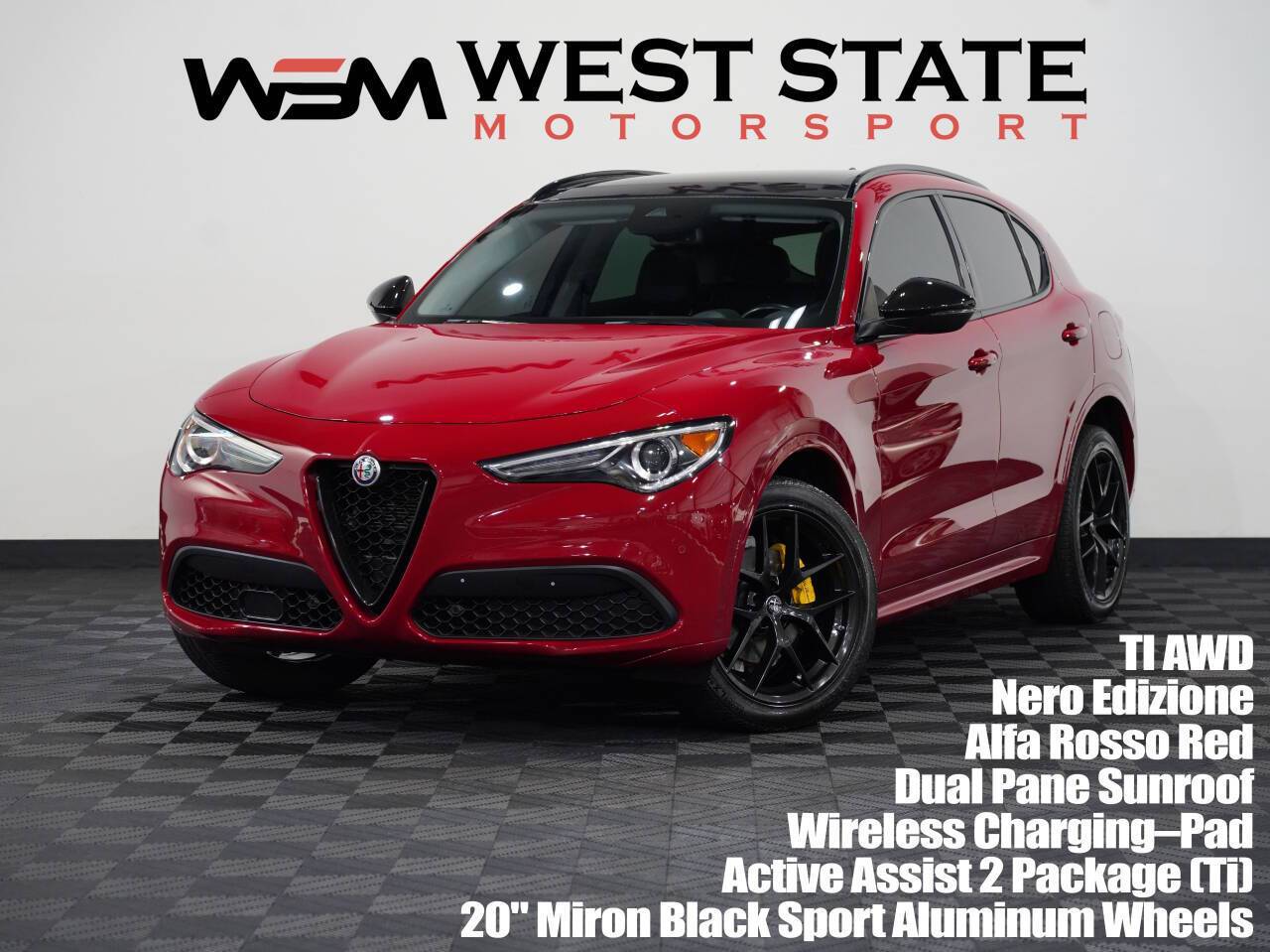 2021 Alfa Romeo Stelvio Ti — SUV — 33,054 mi — Federal Way, WA