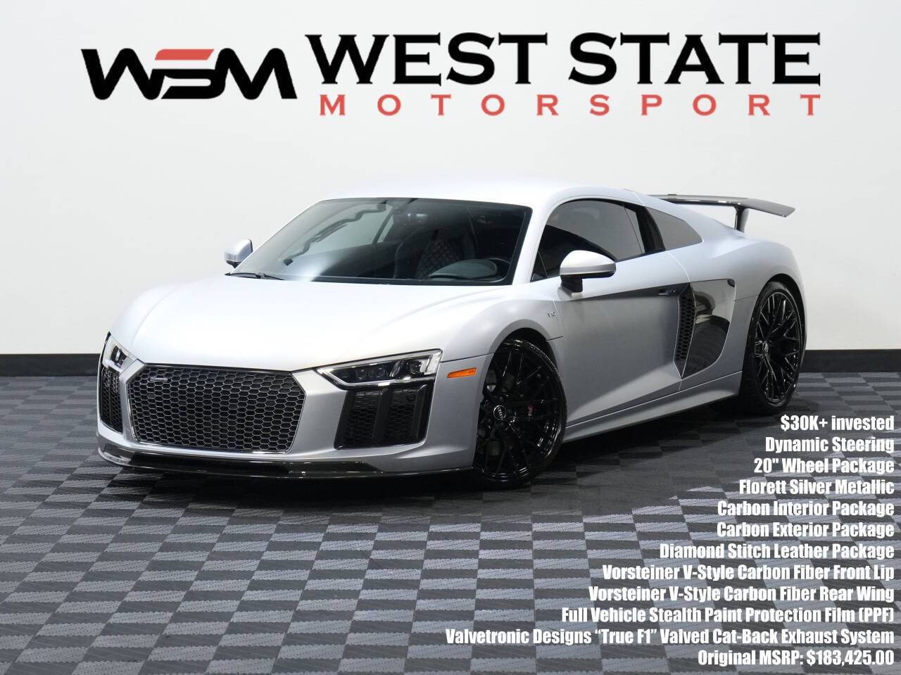 2017 Audi R8 V10