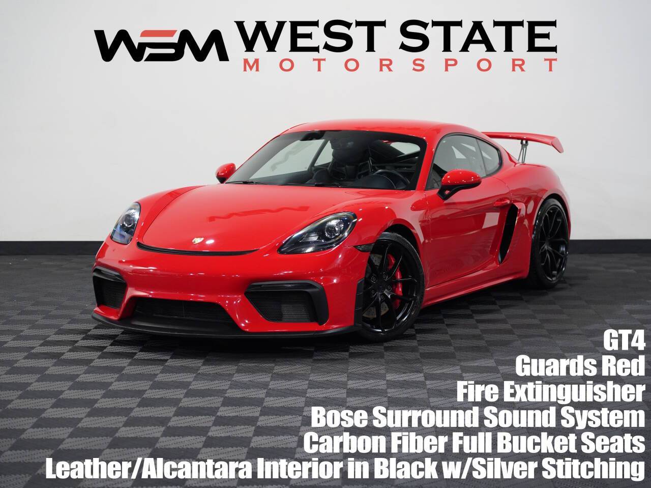 2021 Porsche 718 Cayman GT4 — Coupe — 28,021 mi — Federal Way, WA