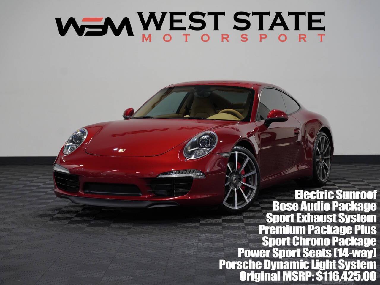 2012 Porsche 911 Carrera S — Coupe — 52,894 mi — Federal Way, WA