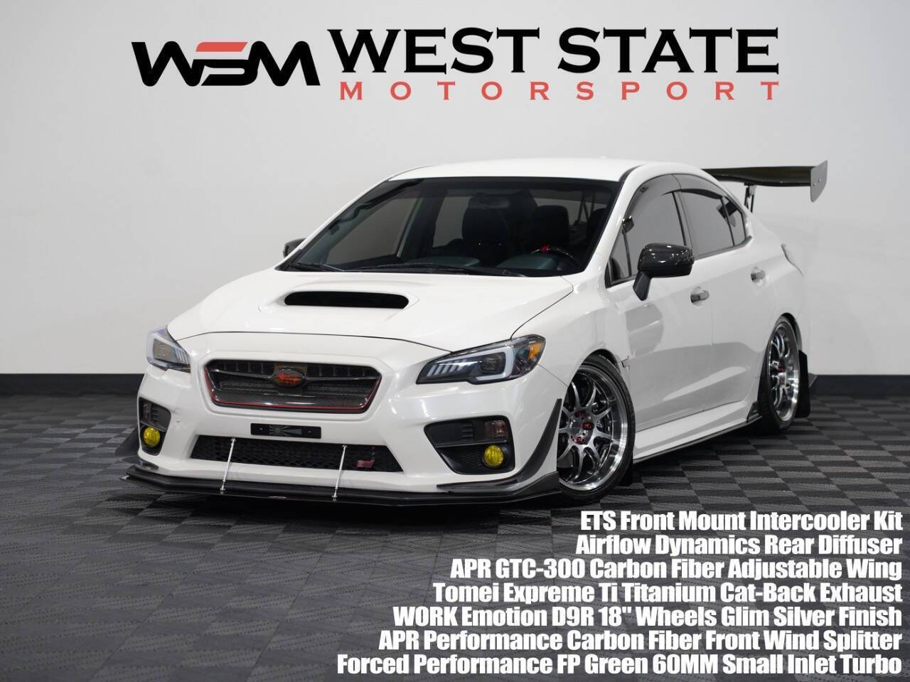 2016 Subaru WRX STI — Sedan — 54,020 mi — Federal Way, WA