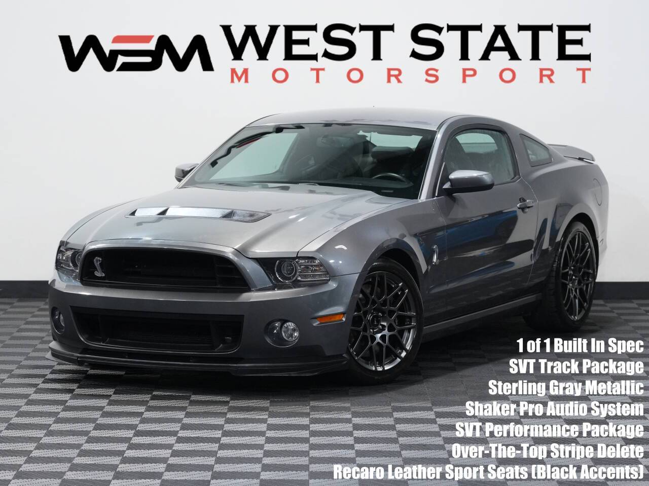 2013 Ford Mustang Shelby GT500 — Coupe — 12,891 mi — Federal Way, WA