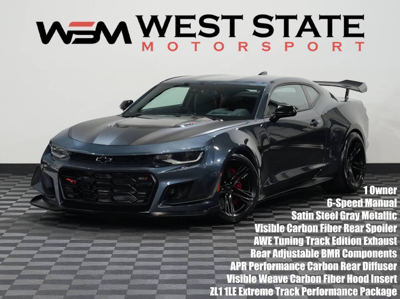 2019 Chevrolet Camaro ZL1 — Coupe — 5,869 mi — Federal Way, WA