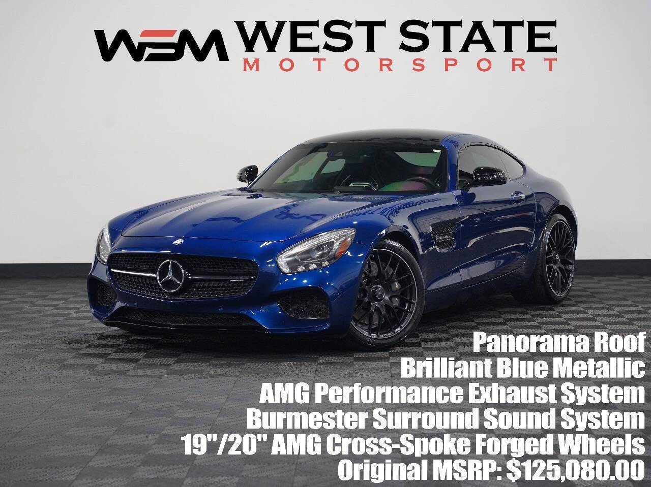 2017 Mercedes-Benz AMG GT Standard — Coupe — 50,951 mi — Federal Way, WA