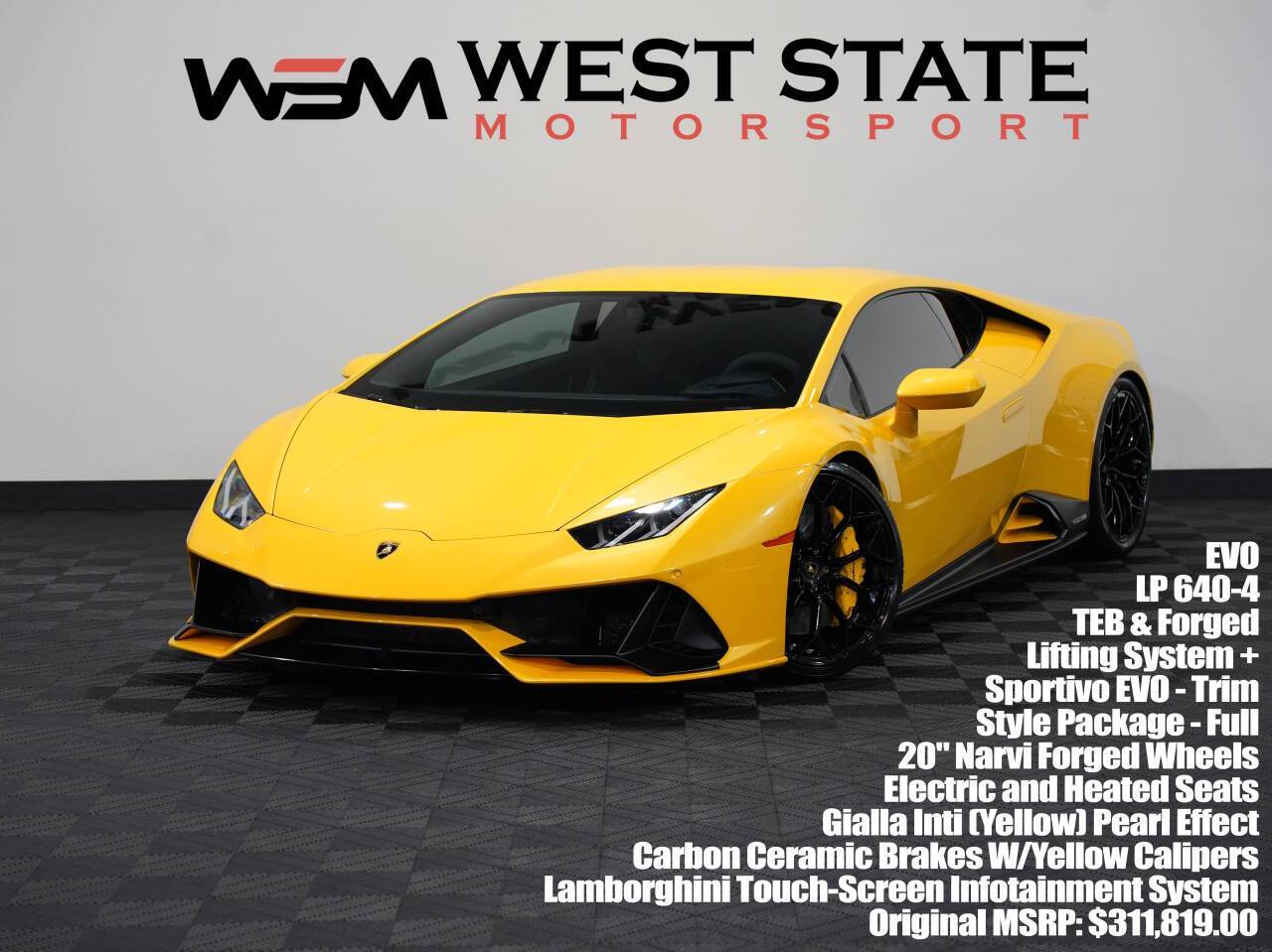 2020 Lamborghini Huracan