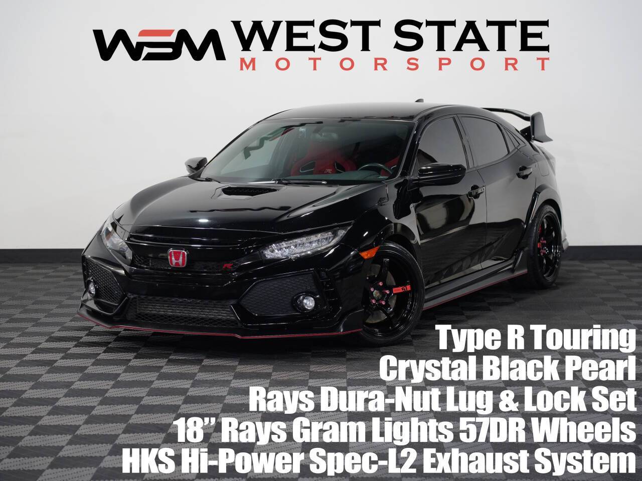 2019 Honda Civic Type R — Hatchback — 63,263 mi — Federal Way, WA