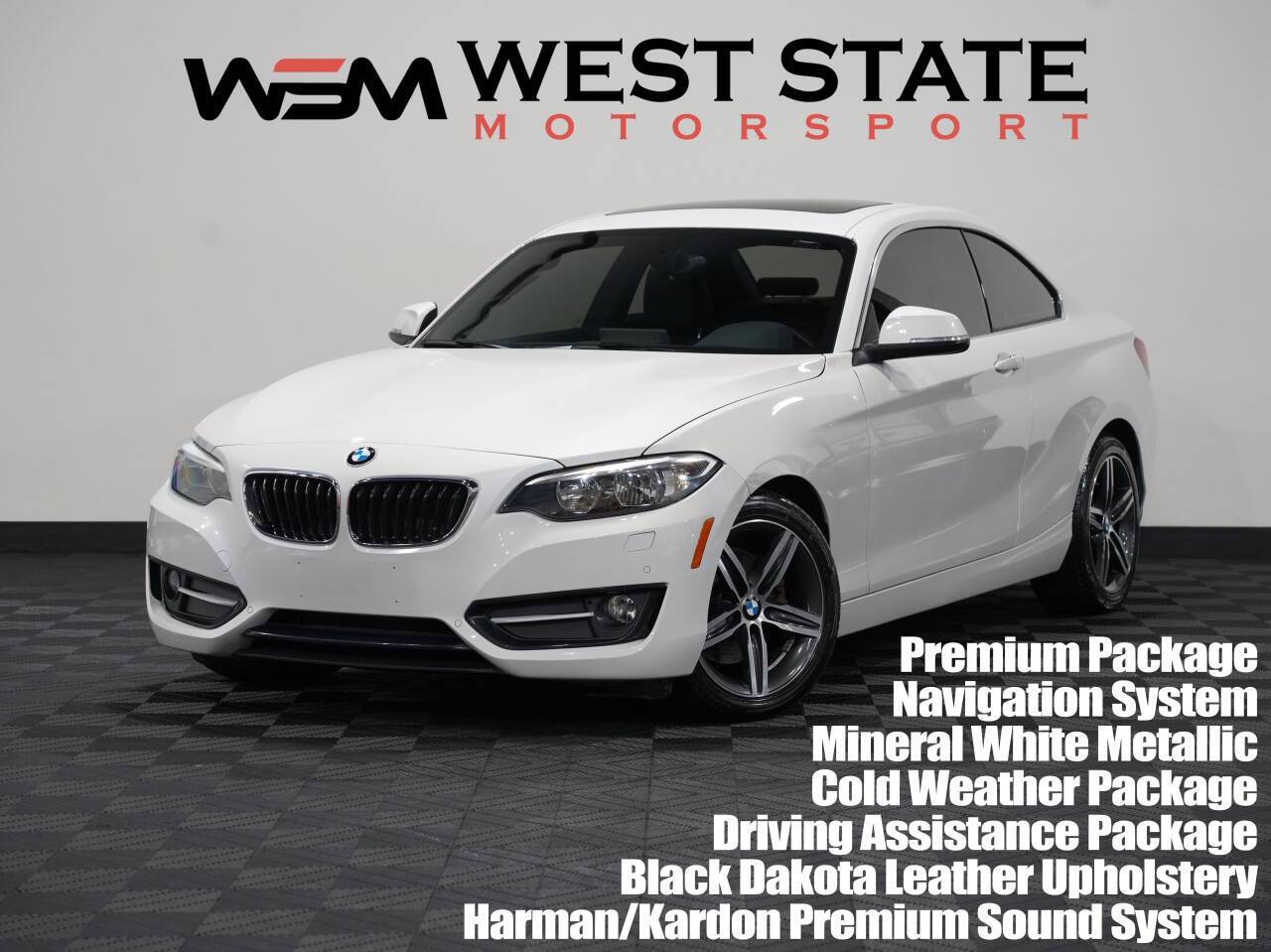2017 BMW 2 Series 230i — Coupe — 54,107 mi — Federal Way, WA